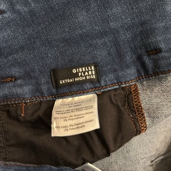 NWOT Veronica beard Giselle flare extra high rise size 28 - Picture 5 of 6